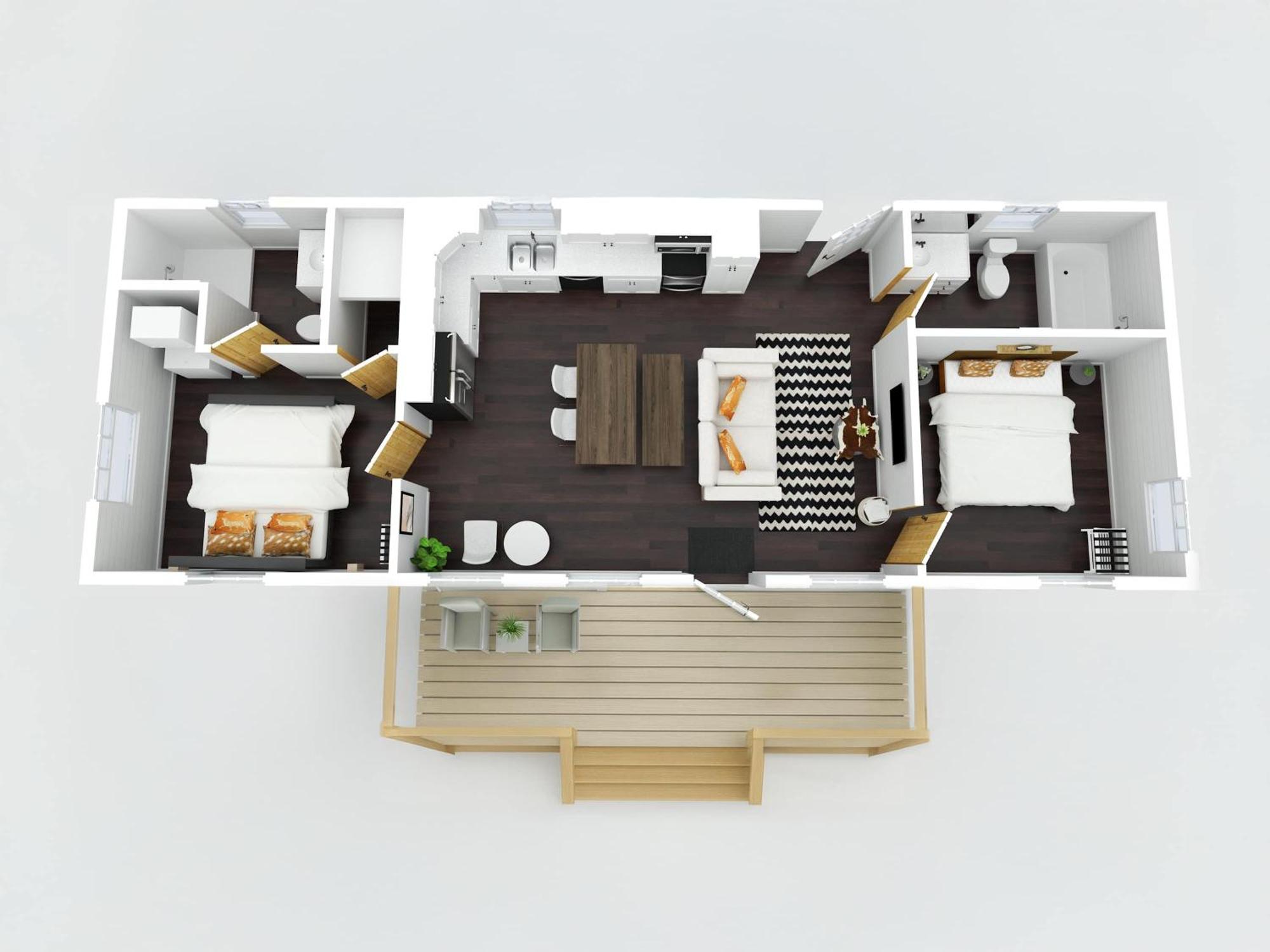 The Lodges At Eden Reserve - Cabins Near Ark 威廉斯敦 外观 照片
